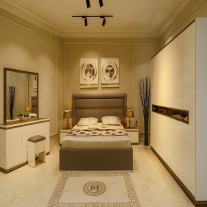 غرفة نوم رئيسية موديل ISTANBUL